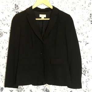 Black 2 button blazer – Ann Taylor LOFT Petites -4P-